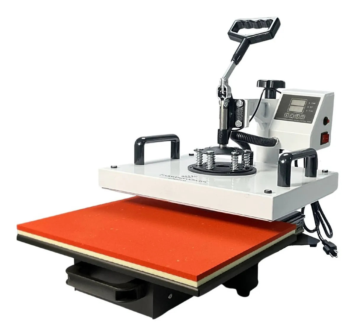 Plancha plana para sublimar 30x38cm Vinil Transfer Dtf color blanca 900W